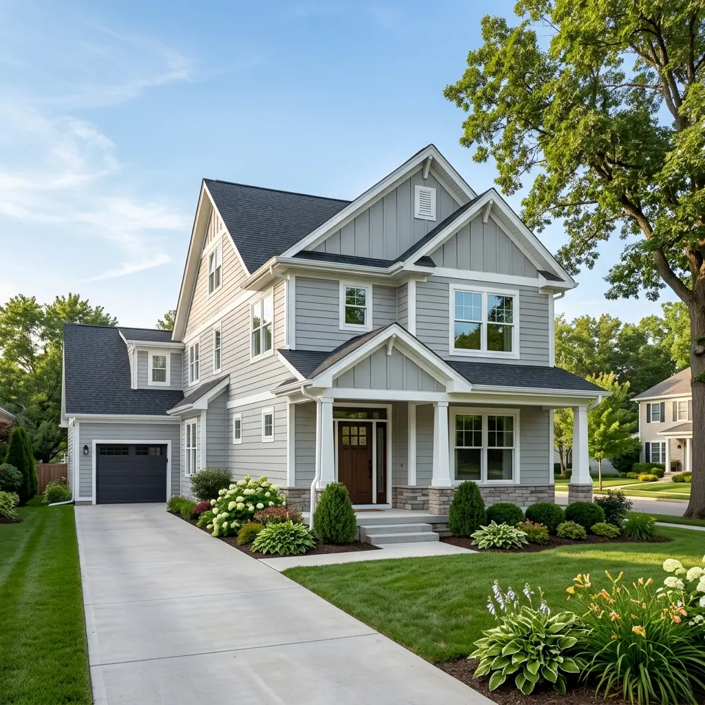 Professional siding replacement transformation by Oak Grove Roofing